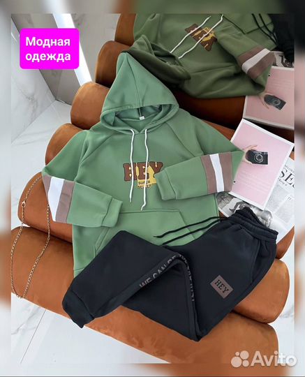 Костюм двойка женский на флисе 46 56