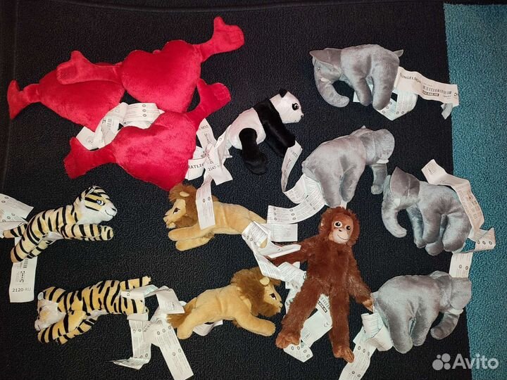 Новые мягкие игрушки Икеа