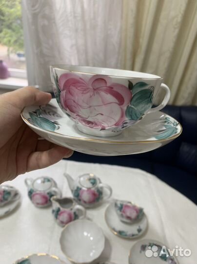 Редкий чайный сервиз СССР лфз