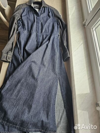 Джинсовое платье Max mara. Размер 46IT