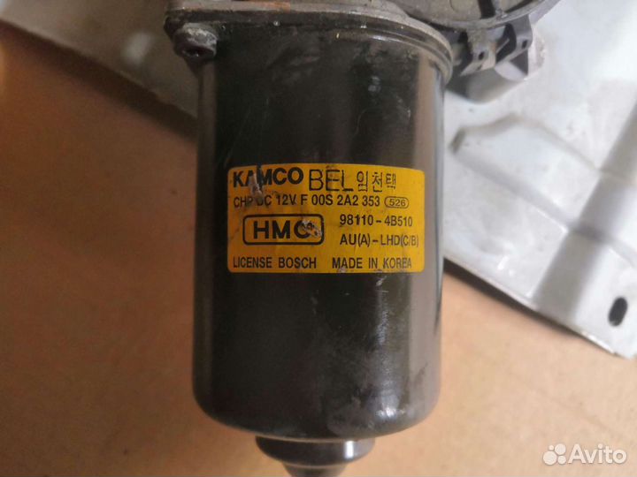 Моторчик дворников Хендай Портер Porter