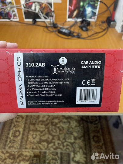 Усилитель автомобильный Xcelsus magma 310.2 AB