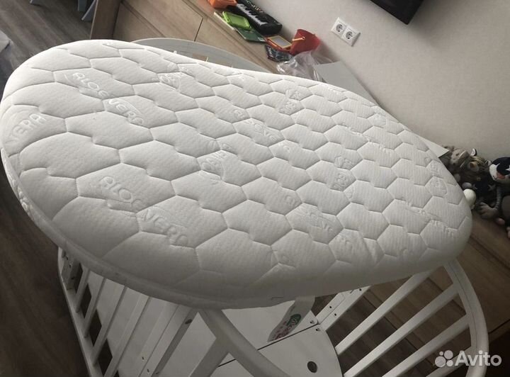 Детская кровать для новорожденных круглая