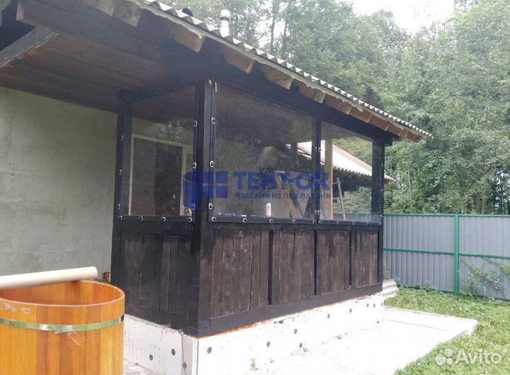 Мягкое стекло для беседок