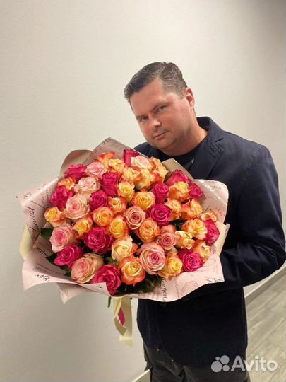 Цветы розы с доставкой