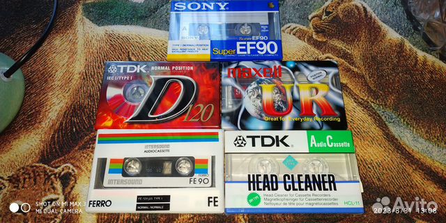 Аудиокассеты (5 шт) новые купить в Москве | Электроника | Авито