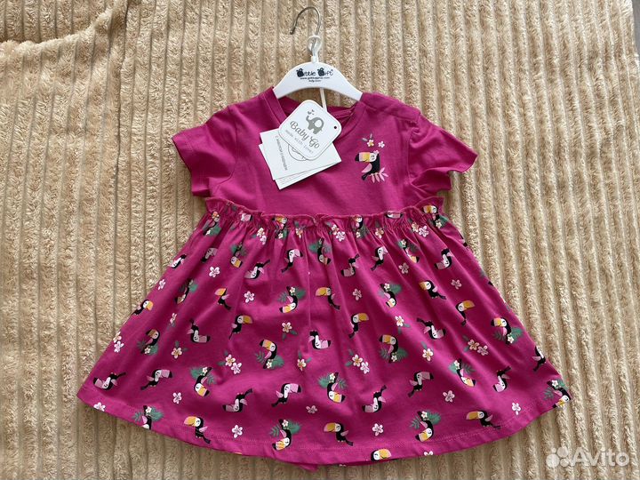 Платье для девочки 80-86