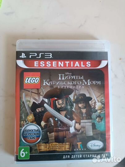 Игра на ps3.Lego Пираты Карибского моря