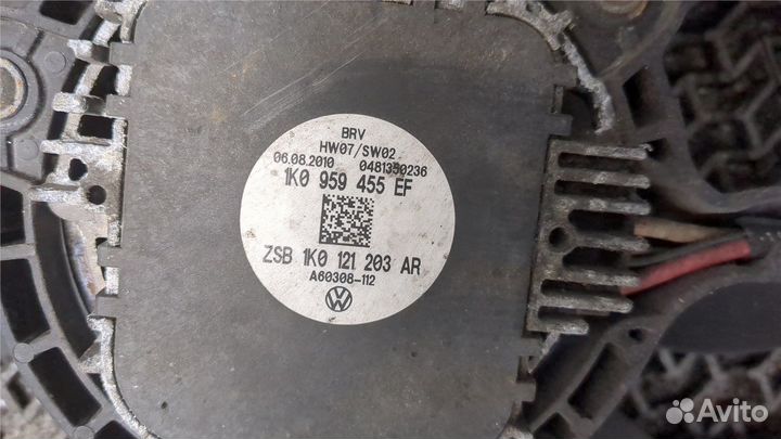 Вентилятор радиатора Skoda Octavia (A5), 2010