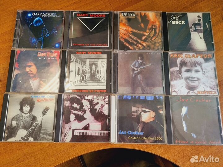 G.Moore/J.Beck/J.Cocker/Clapton/Elvis/rhcp