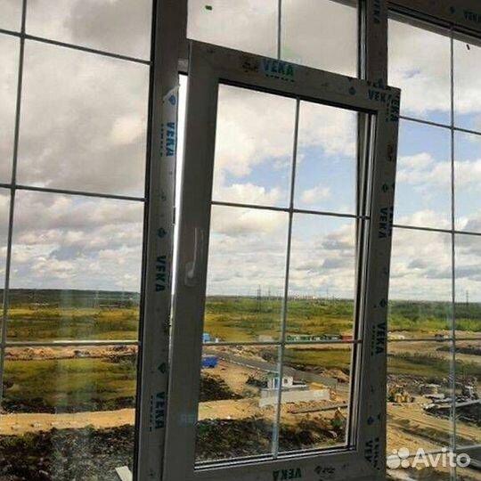 Пластиковое окно с установкой