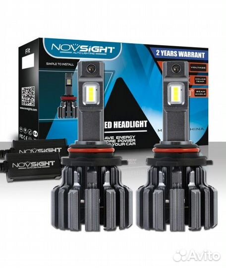 Сверх яркие светодиоды Novsight F03 6000k, комплек