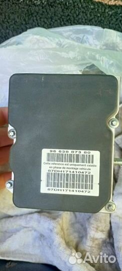 Блок ABS peugeot 407