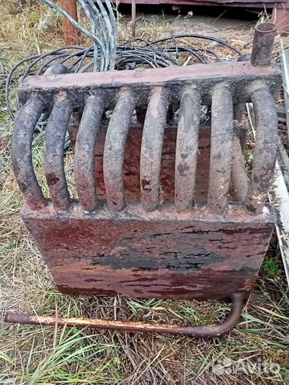 Твердотопливный котел чемодан под кирпич печь