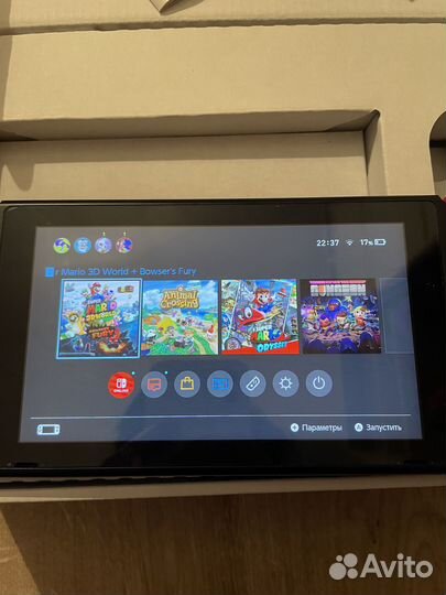 Nintendo Switch Red / rouge Первая Ревизия