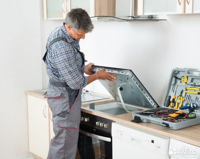 Ремонт электро-газовых плит,поверхностей, духовок