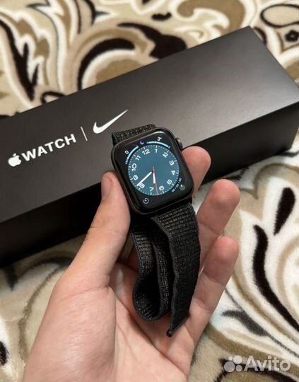 Часы apple watch 5 44 mm nike