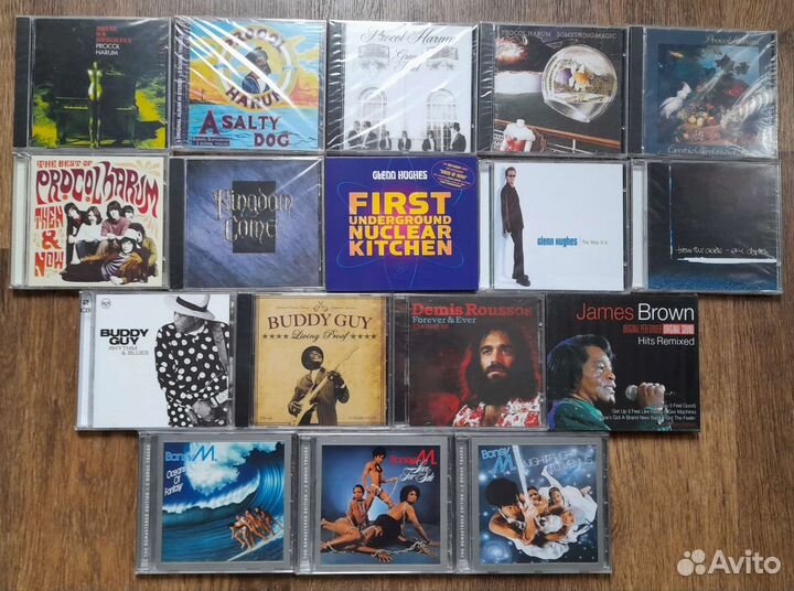 CD фирма Rock, Hard Rock, Blues, Disco