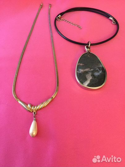 Кулон Жемчуг, Змеевик