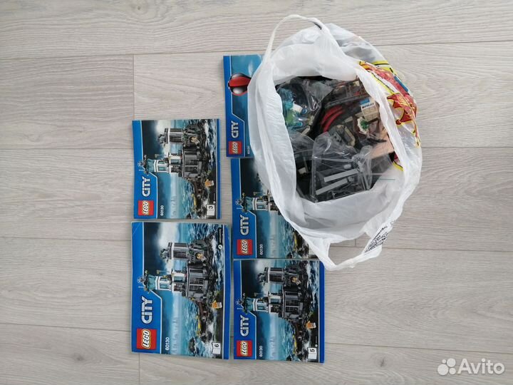 Lego city 60141 и 60130