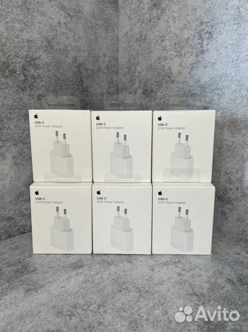 Адаптер apple 20w type-c оригинал