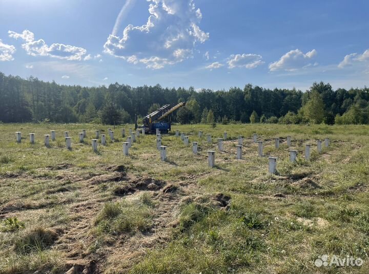 Жб сваи для домов из бруса