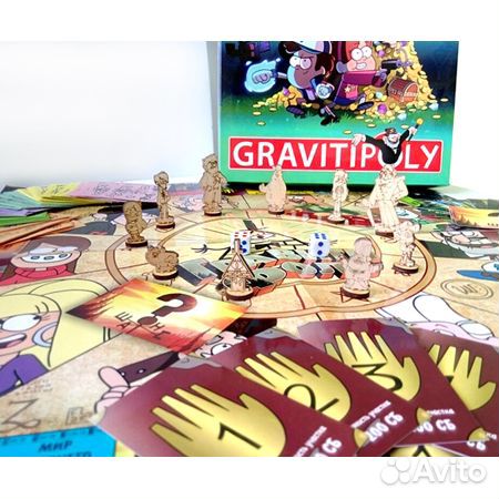Игра Гравитиполия (Монополия) Гравити Фолз