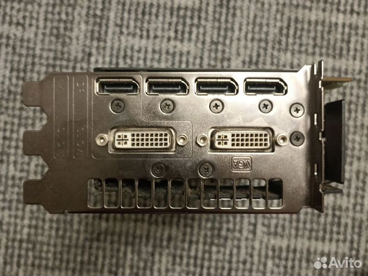 Видеокарта PCI-E 16x 3gb ATI radeon R9 280X asus