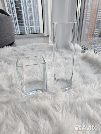 Ваза стеклянная