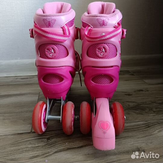 Роликовые коньки детские раздвижные
