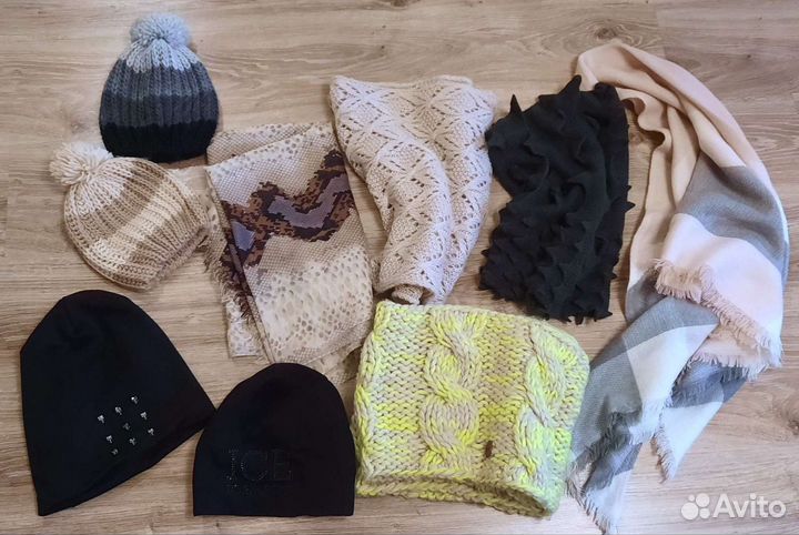 Шапки, снуды, шарфы