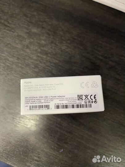 Блок для зарядки Apple 20w (Оригинал)