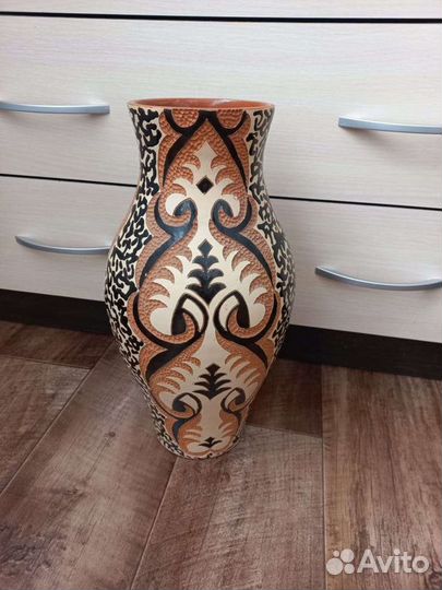 Ваза напольная керамическая. Винтаж времен СССР