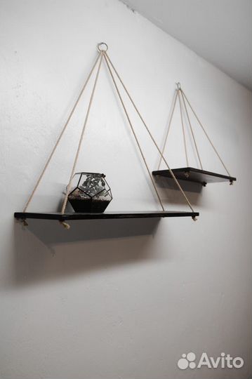 Полка подвесная декоративная