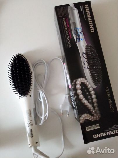 Электрическая расчёска- выпрямитель Redmond