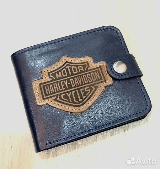 Мужское портмоне Harley Davidson кожаный
