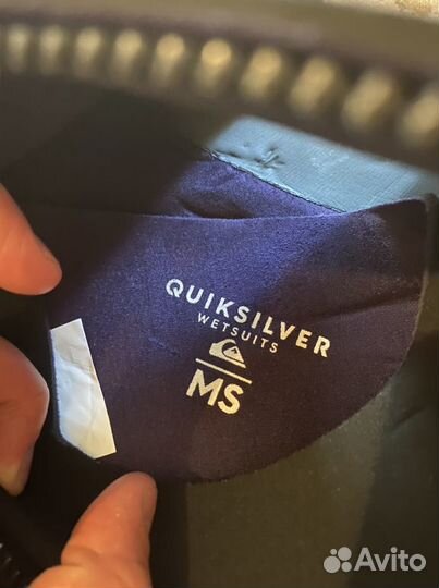 Гидрокостюм черный quiksilver synco+ 4/3 мм