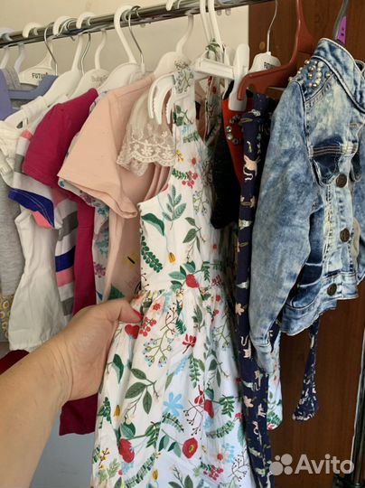Вещи пакетом для девочки 98 104