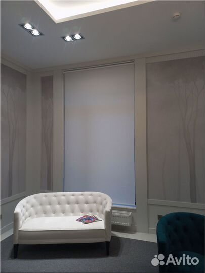 Шторы рулонные на заказ новые