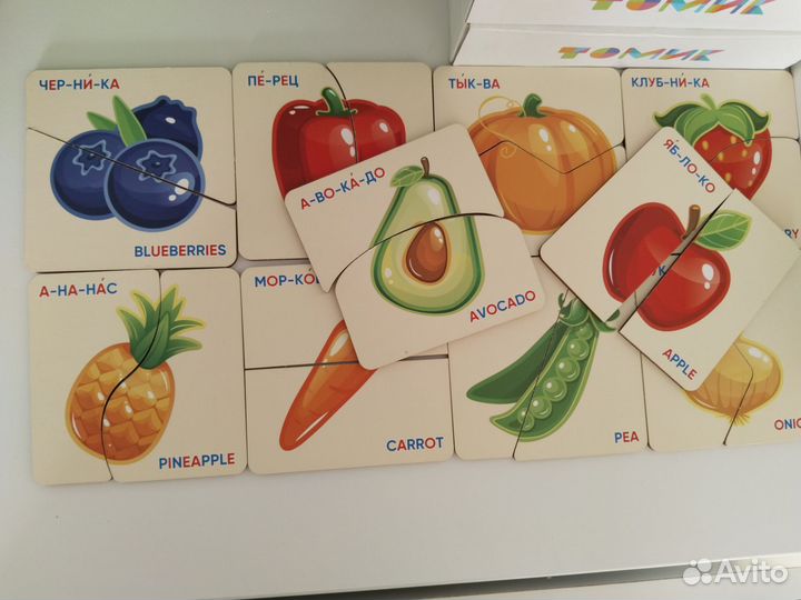 Деревянные пазлы для малышей