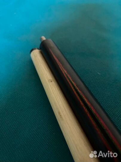 Кий поповский Виктора Бойко черный эбен с сучком