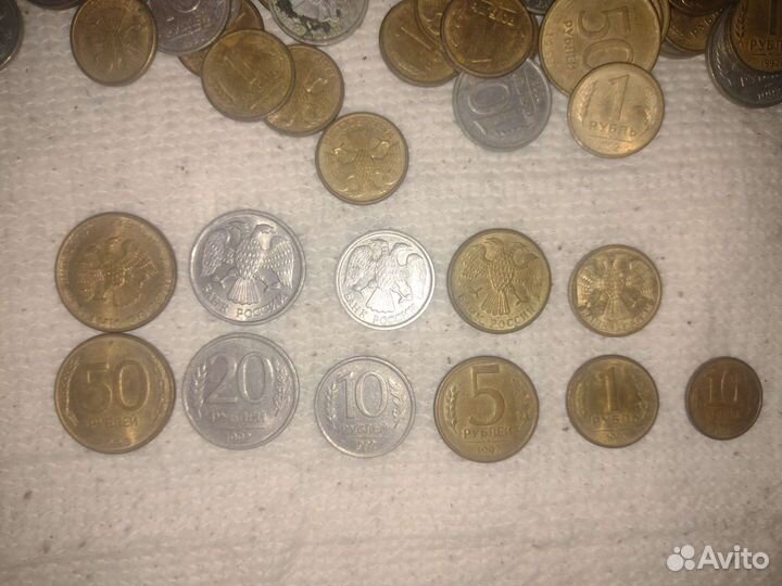 Монеты банка россии и СССР