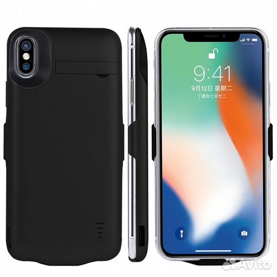 Чехол-Аккумулятор для Apple iPhone X (5000мАч+USB)