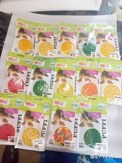 Уловистая приманка, насадки пуффи, puffi