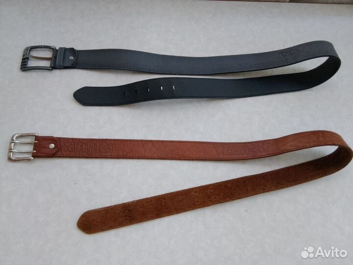 Ремень мужской кожаный