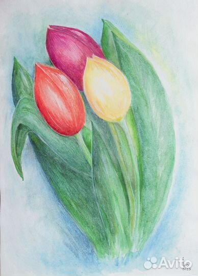 Картина Тюльпаны