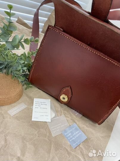 Кожаная сумка