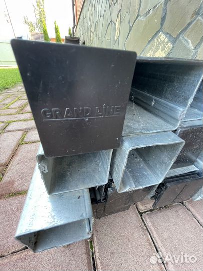 Столб для забора оцинкованный 62*55*1,4*3000 Zn