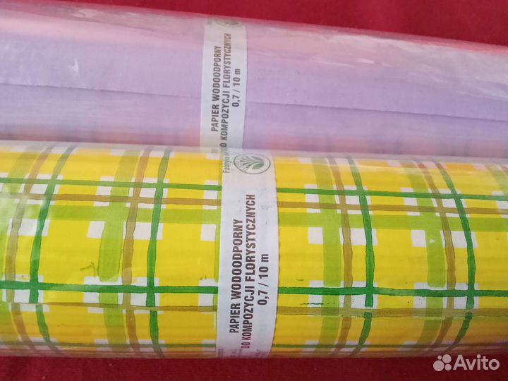 Оберточная бумага крафт 10 метров в рулонах