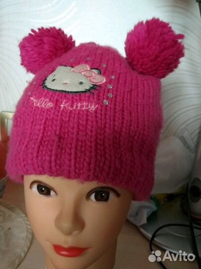 Шапка Hello kitty